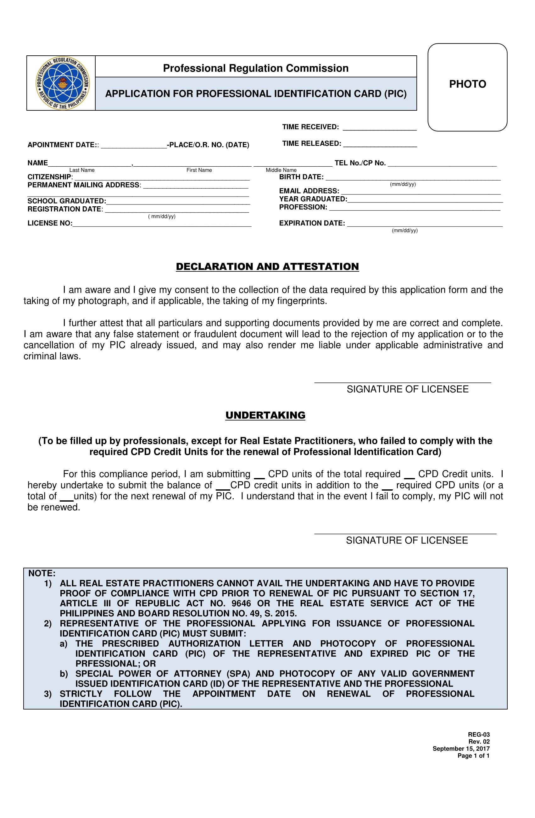 Renewal Form